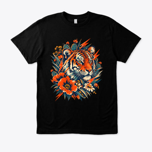 Tiger Desert Botanicals Graphic Tee | Streetwear T-Shirt